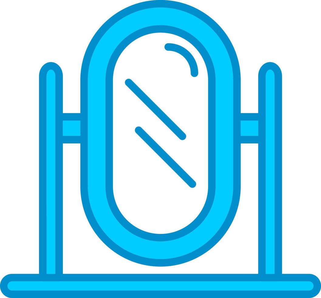 Mirror Creative Icon Design vector