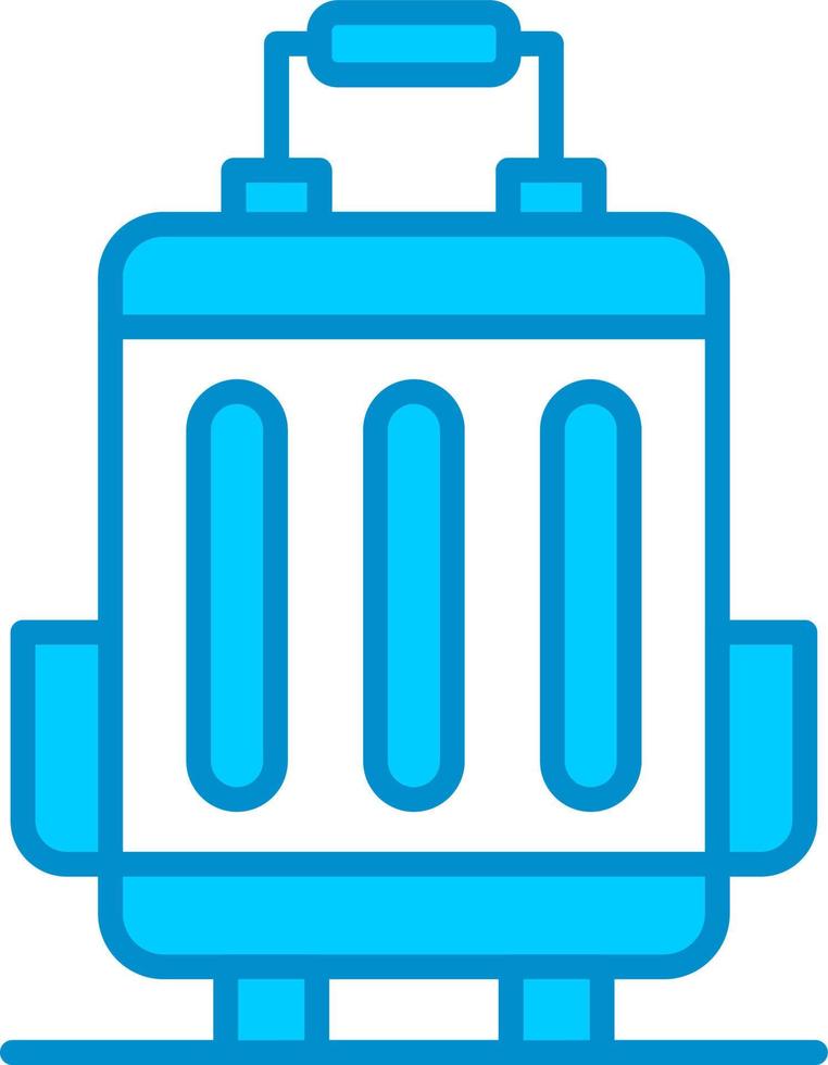 Travel Luggage Creative Icon Design vector