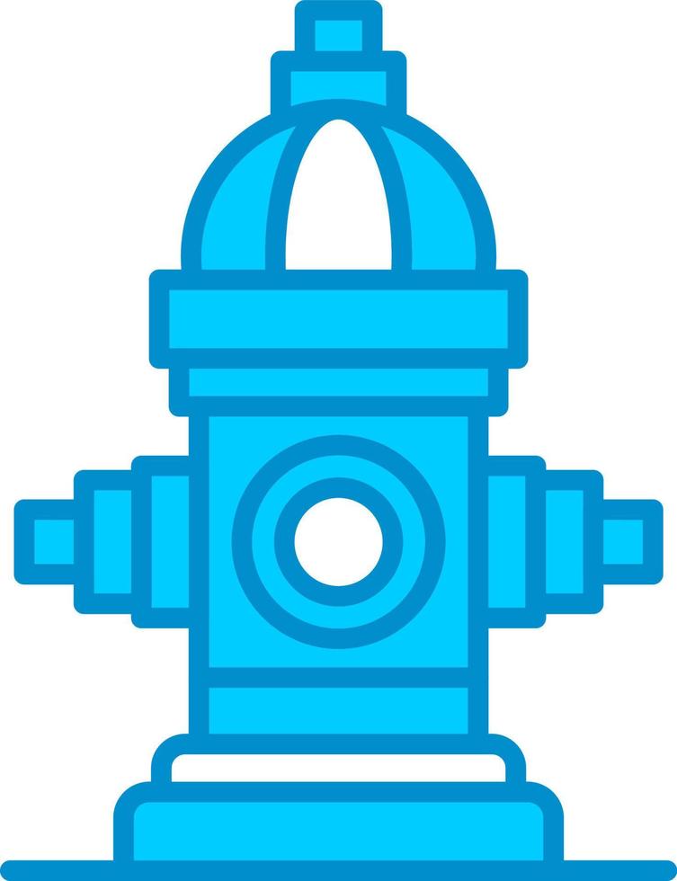 Fire Hydrant Creative Icon Design vector
