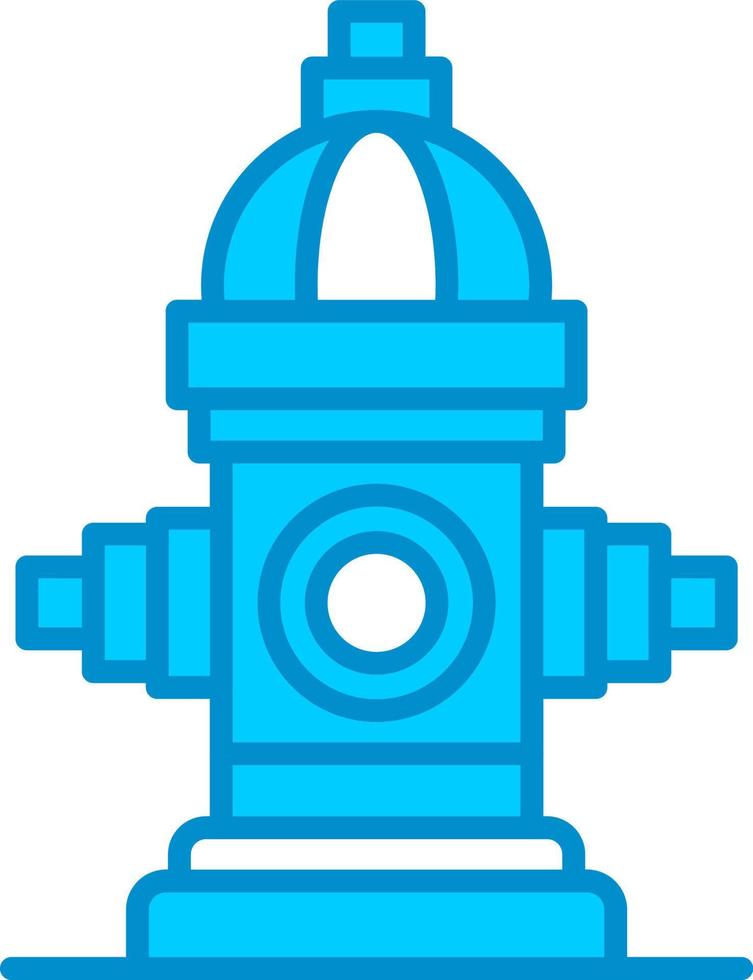 Fire Hydrant Creative Icon Design vector