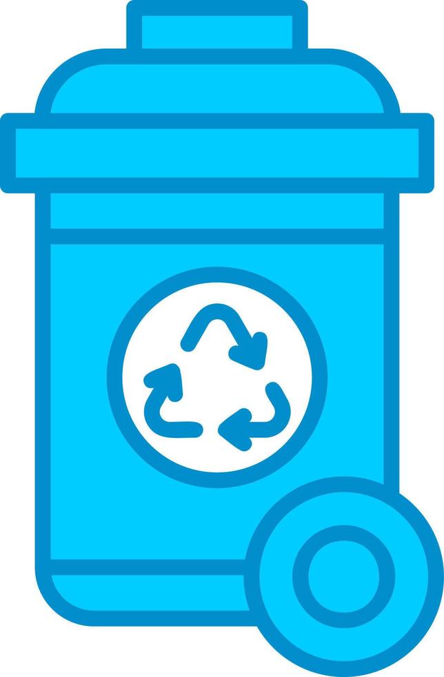 Recycle Bin Creative Icon Design vector