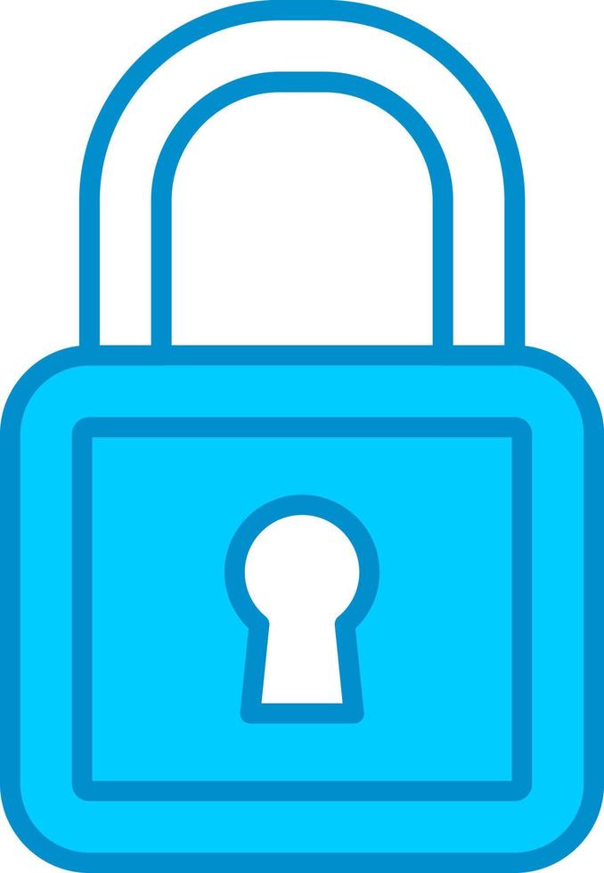 Padlock Creative Icon Design vector