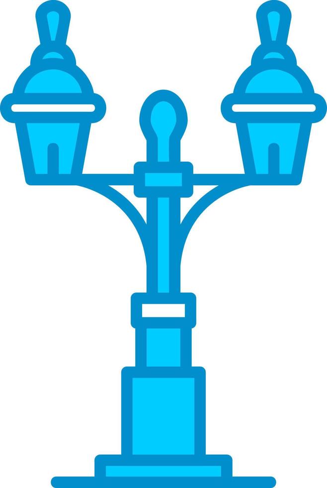 Street Lamp Creative Icon Design vector