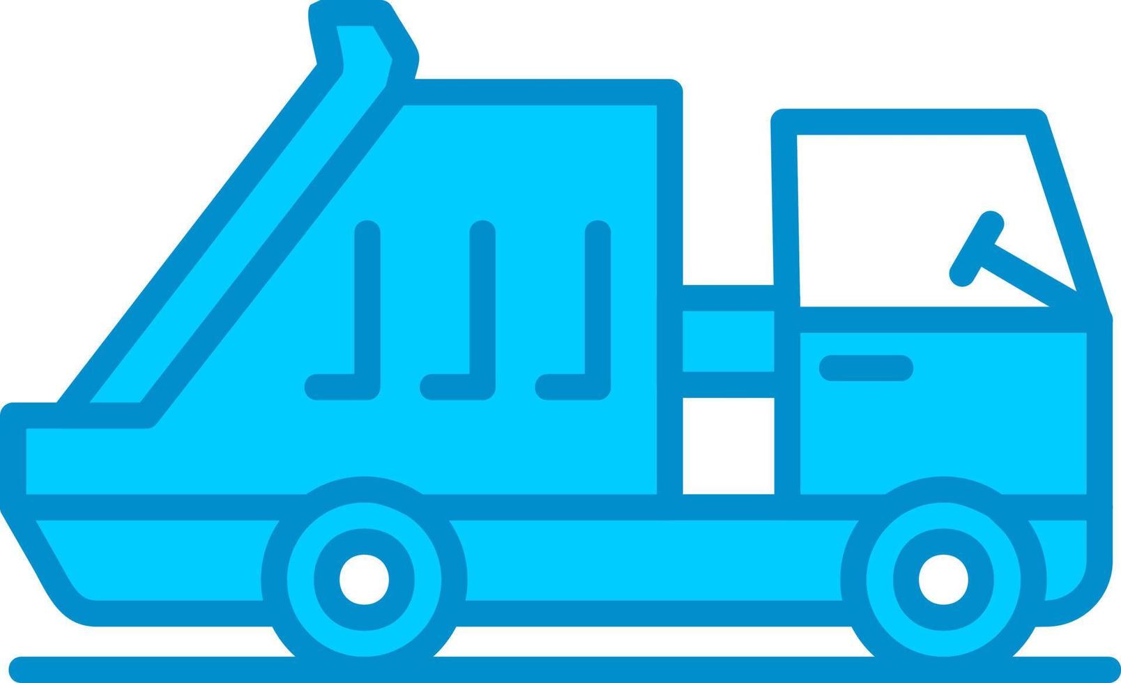Car Waste Creative Icon Design vector