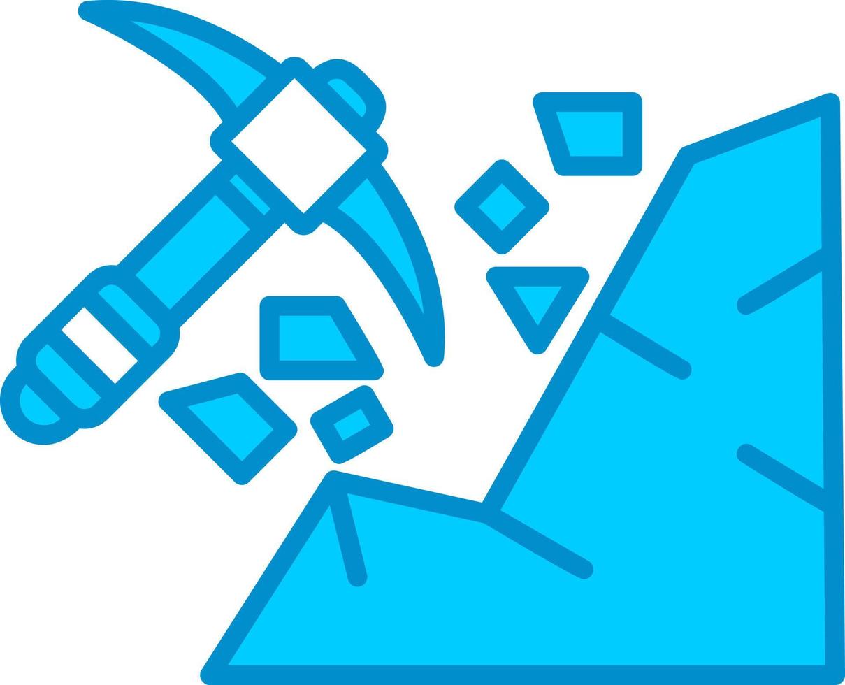 Mining Creative Icon Design vector