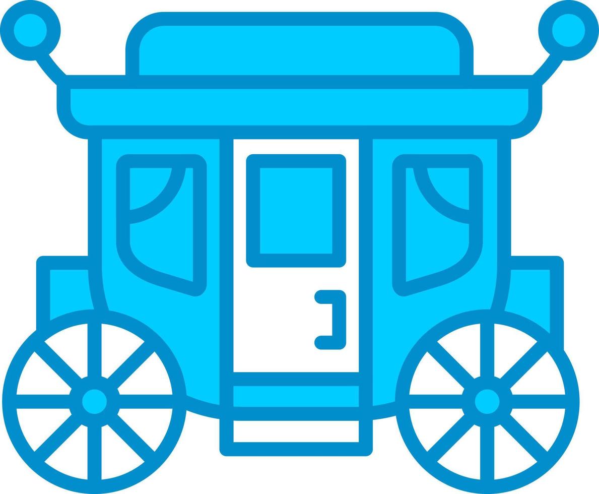 Carriage Creative Icon Design vector