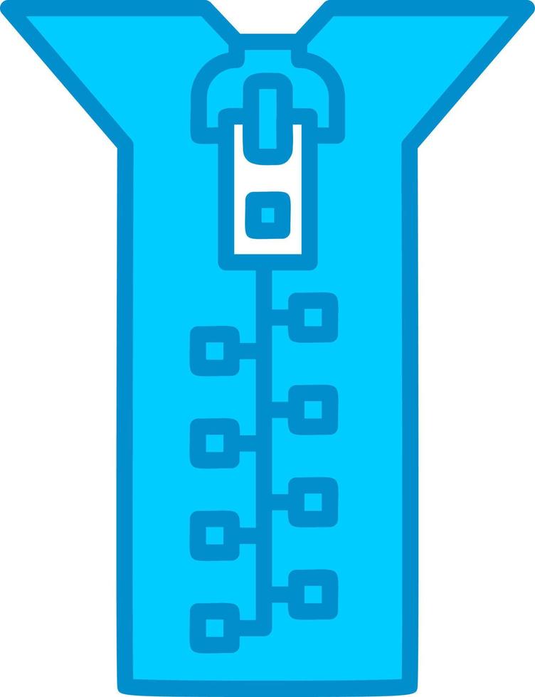 diseño de icono creativo zip vector