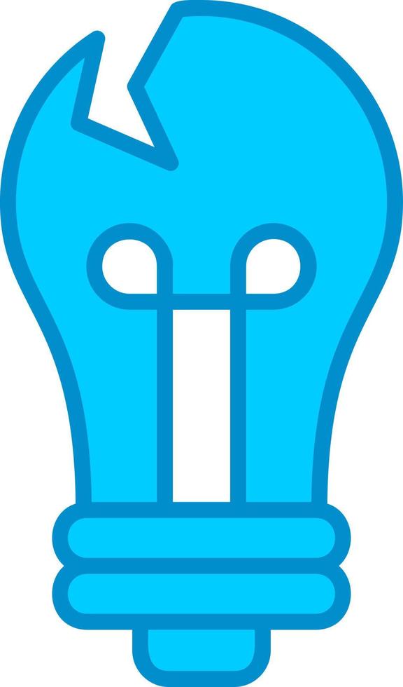 Bulb Creative Icon Design vector