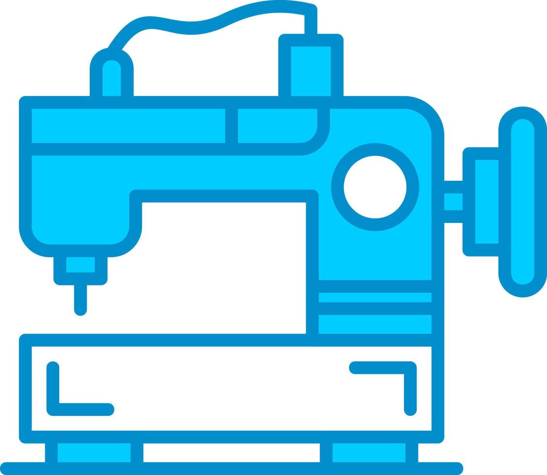 Sewing Machine Creative Icon Design vector