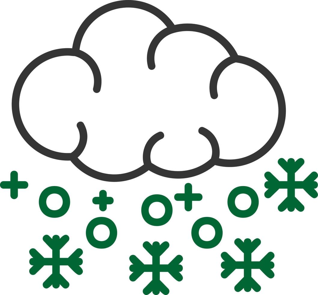 Snow Creative Icon Design vector