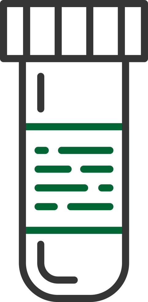 Test Tube Creative Icon Design vector