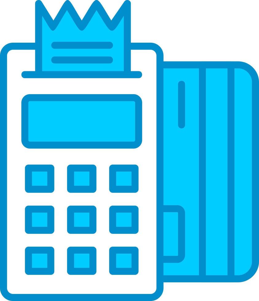 Pos Terminal Creative Icon Design vector