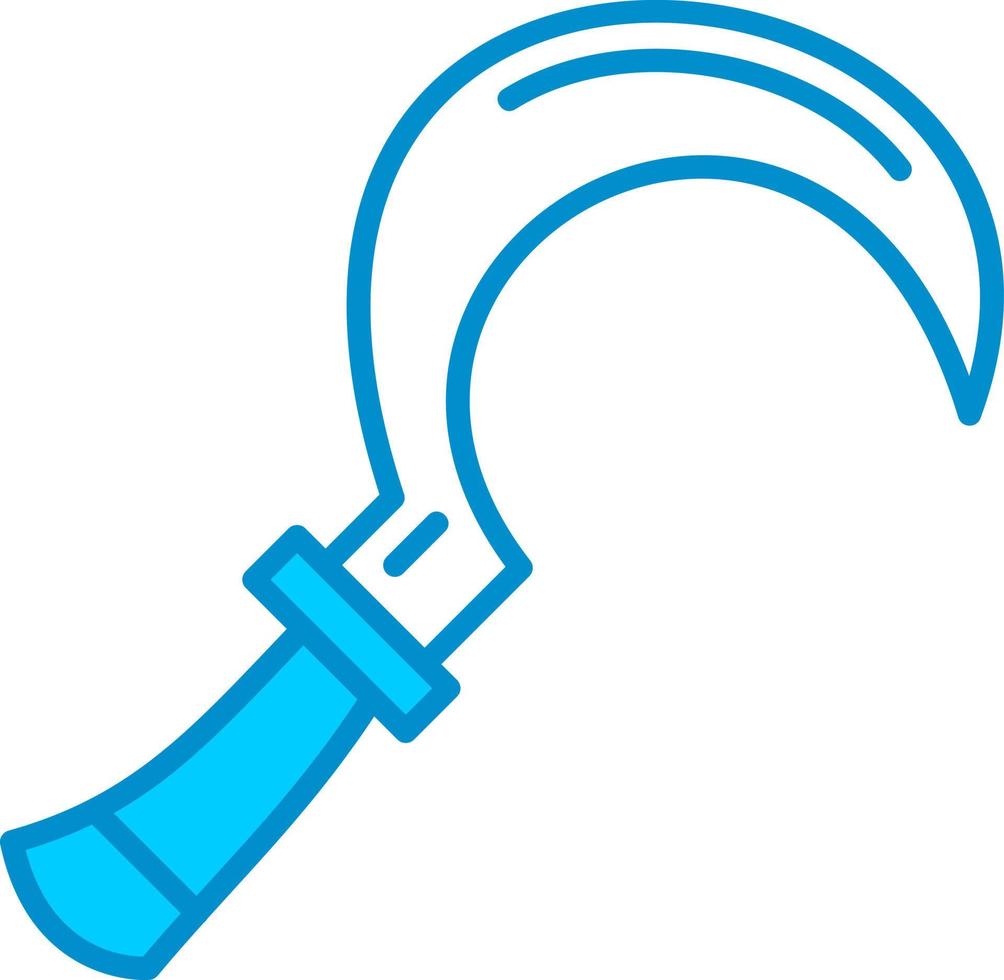 Sickle Creative Icon Design vector