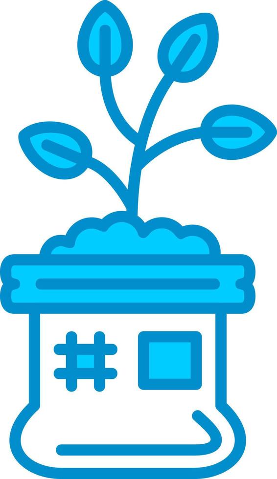 Fertilizer Creative Icon Design vector