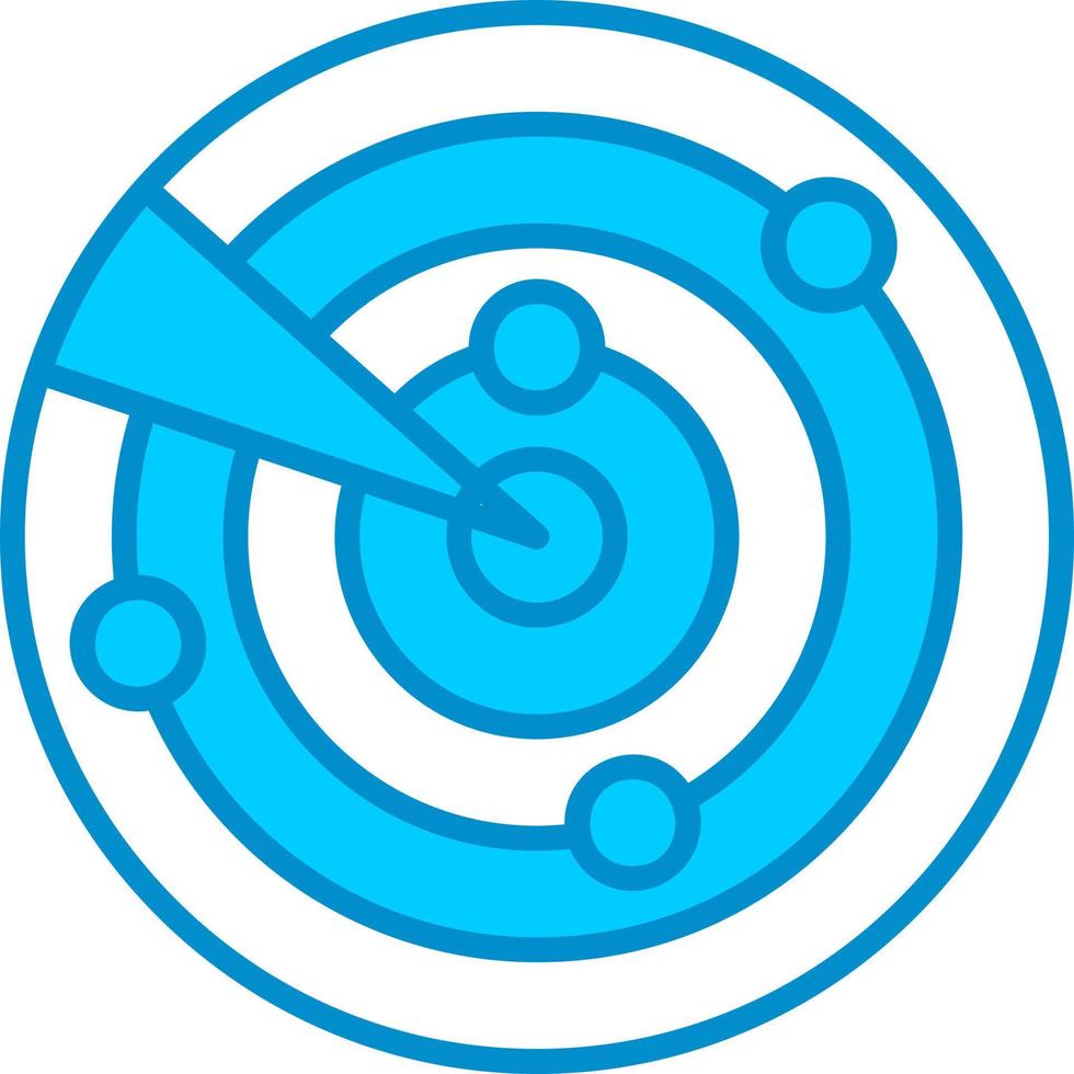 Radar Creative Icon Design vector