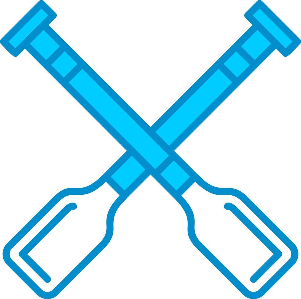 Rowing Creative Icon Design vector