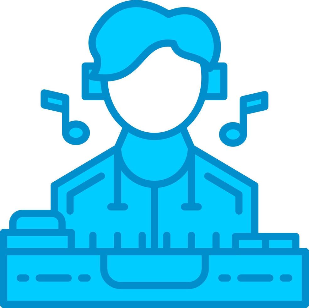 DJ Creative Icon Design vector