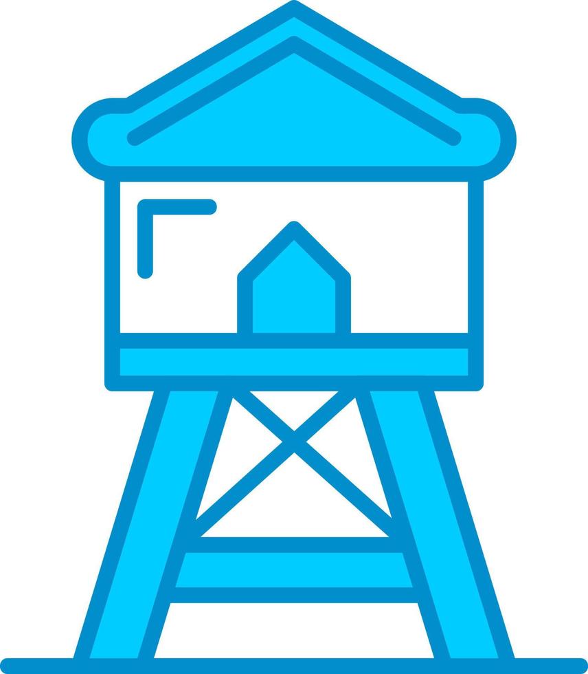 Watchtower Creative Icon Design vector