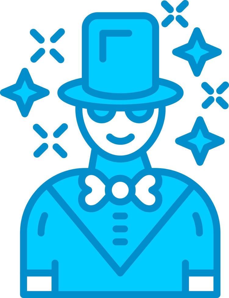 Magician Creative Icon Design vector