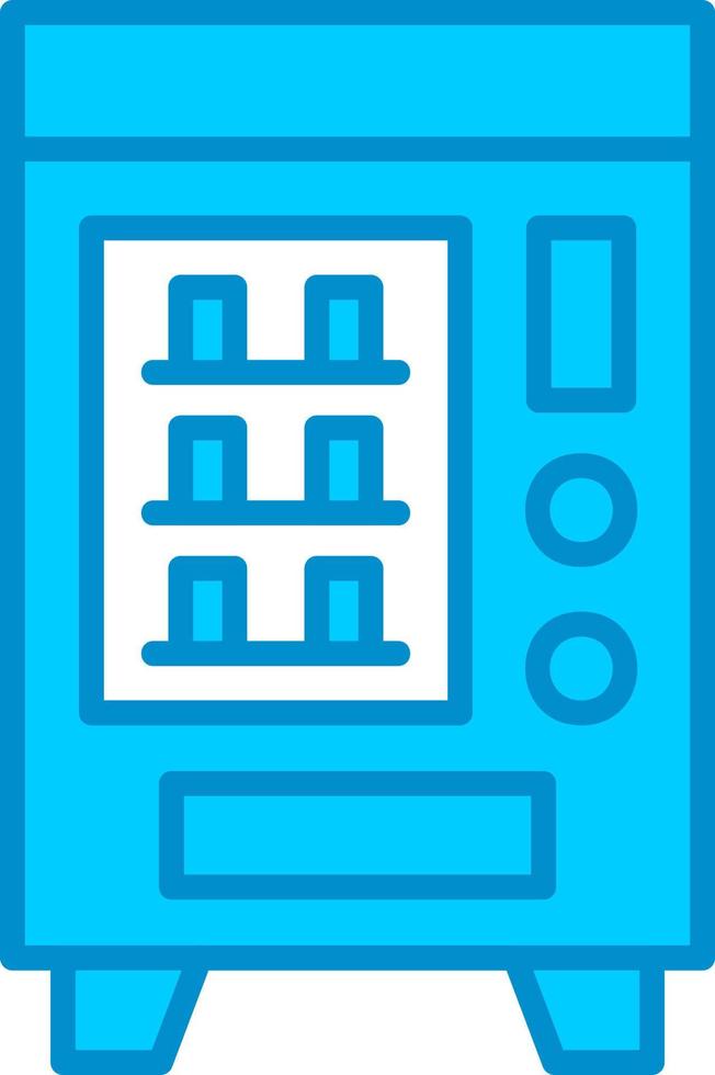 Vending Machine Creative Icon Design vector