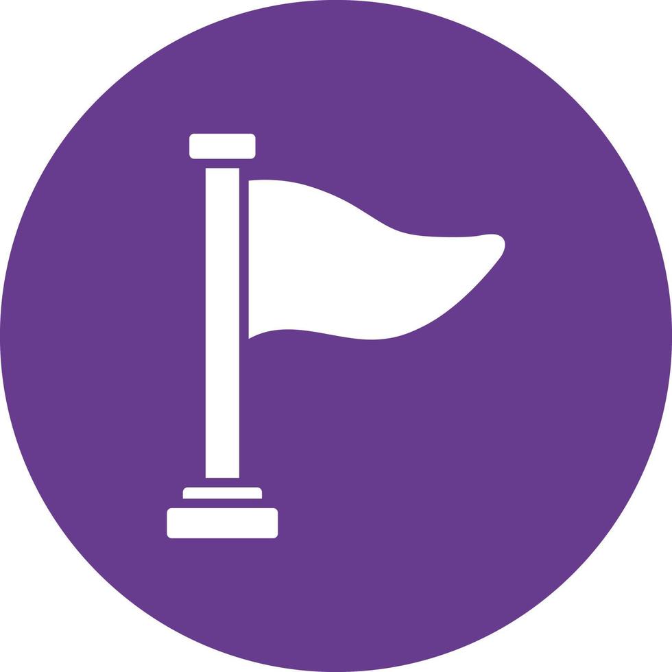 Flag Creative Icon Design vector