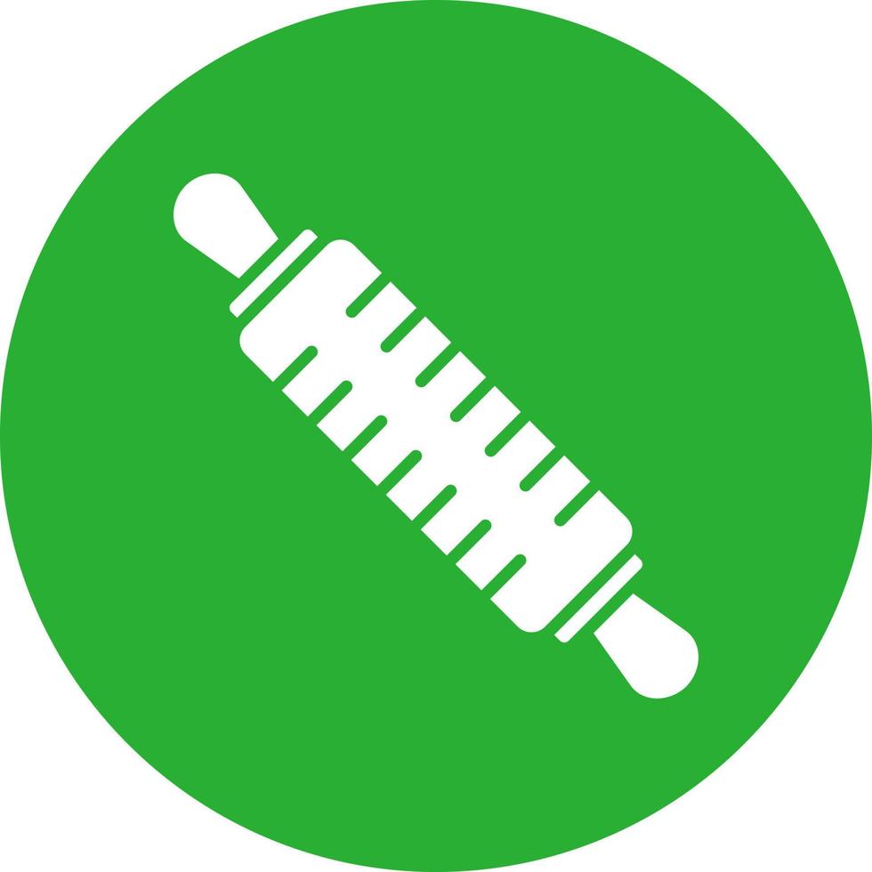 Rolling Pin Creative Icon Design vector