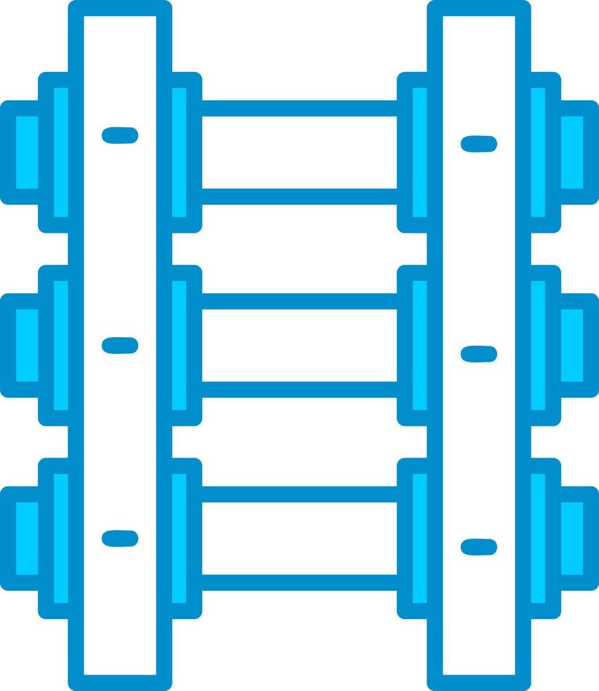 Train Tracks Creative Icon Design vector