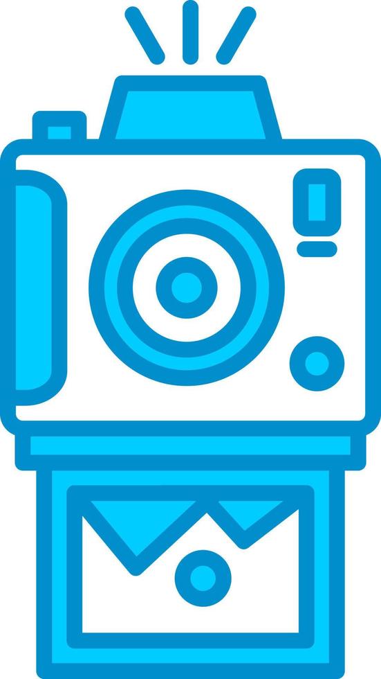 Instant Camera Creative Icon Design vector