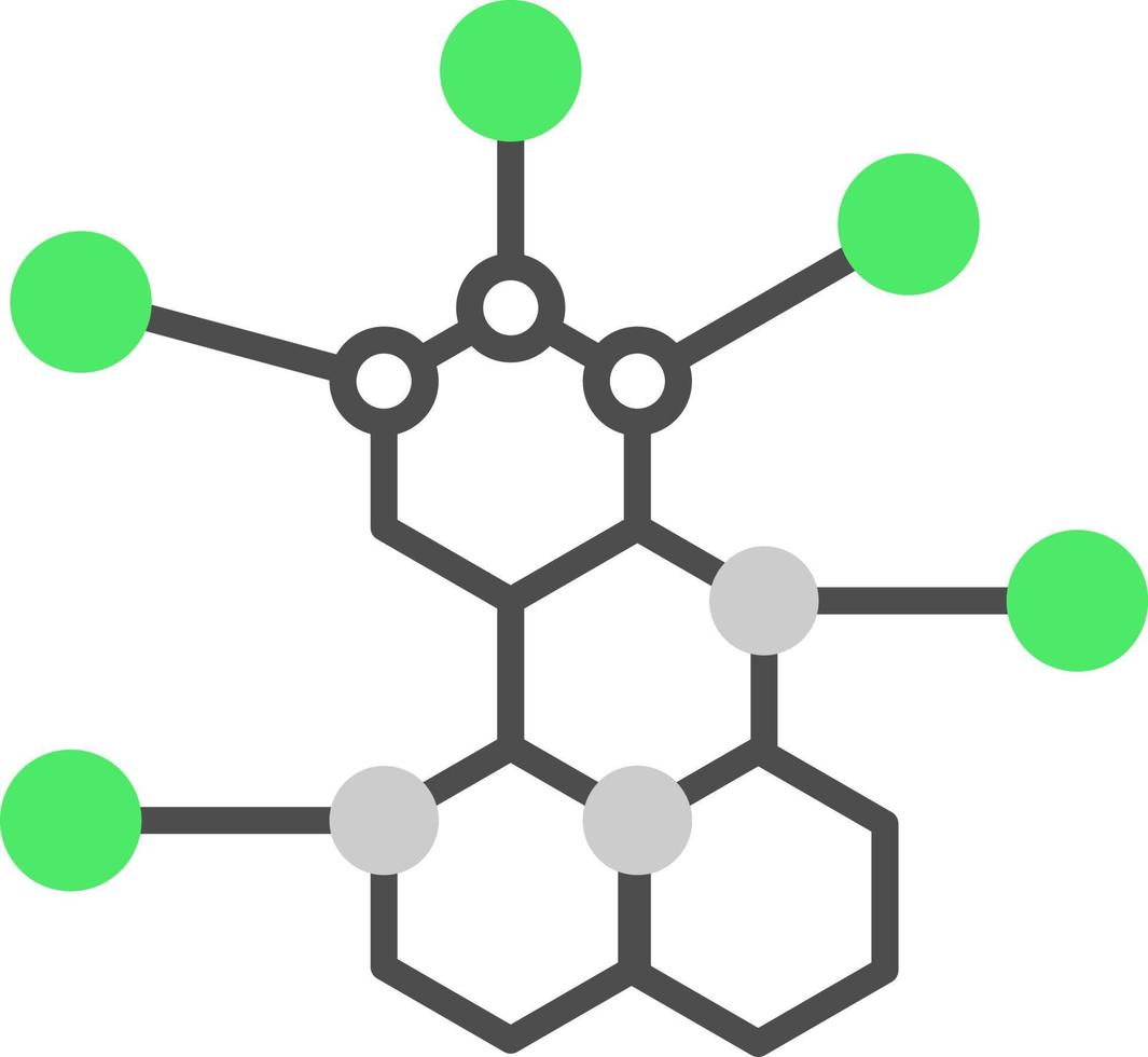 Molecule Creative Icon Design vector