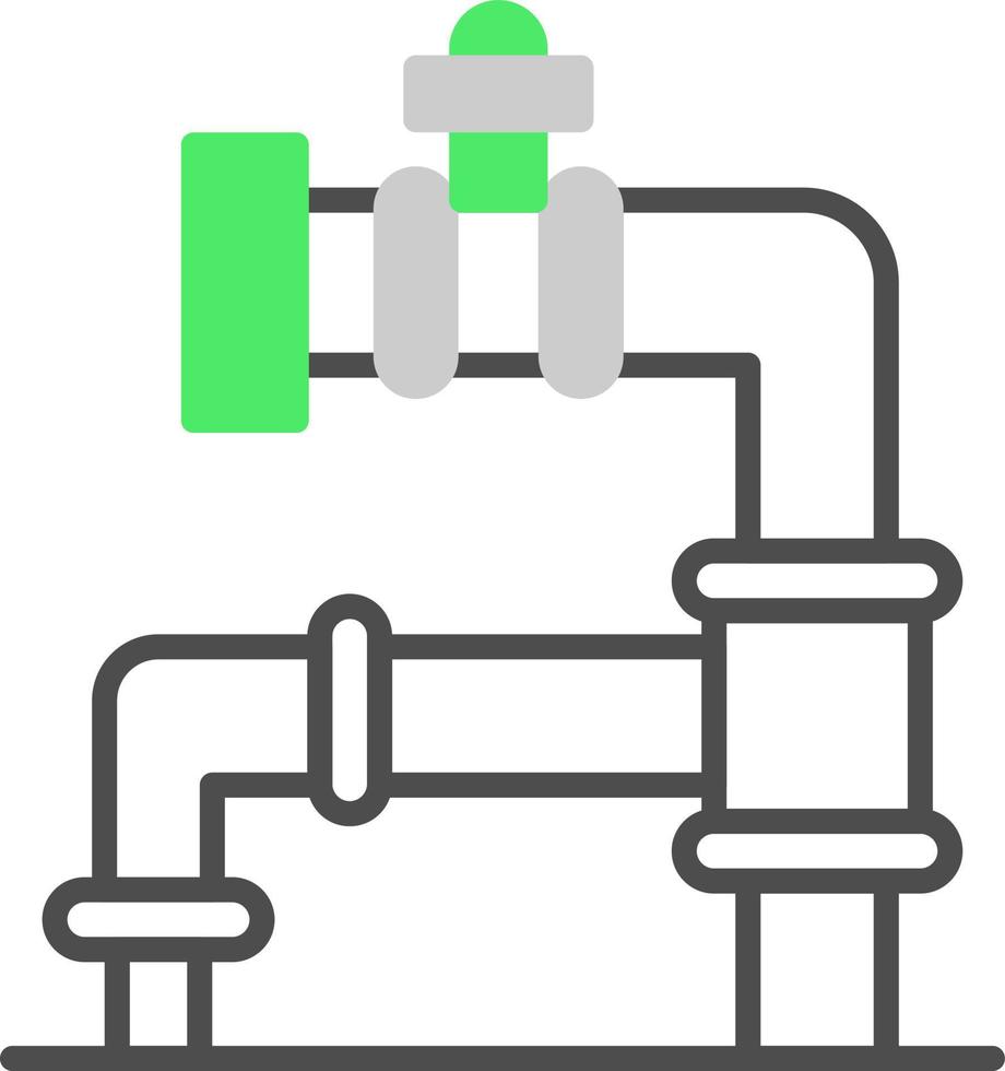 Pipeline Creative Icon Design vector