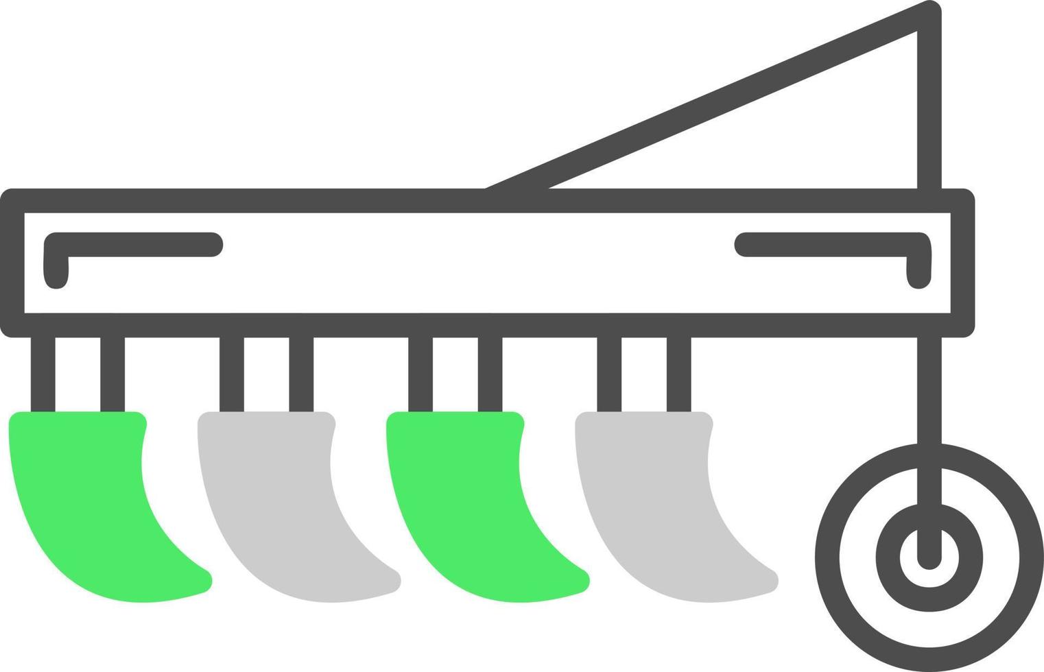 Plow Creative Icon Design vector