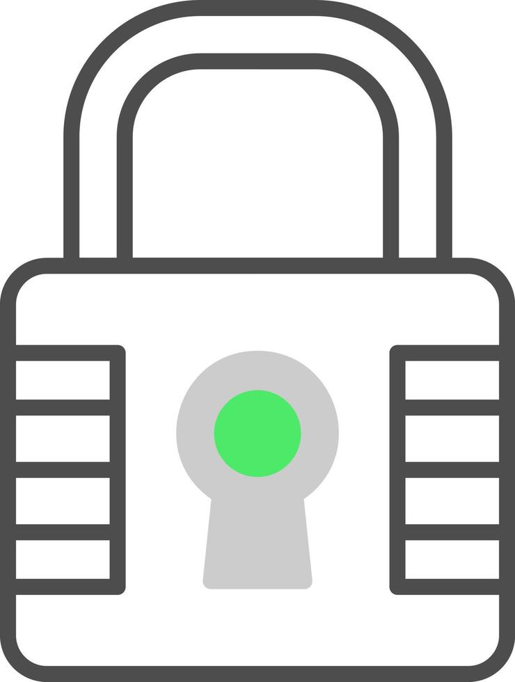 Lock Creative Icon Design vector
