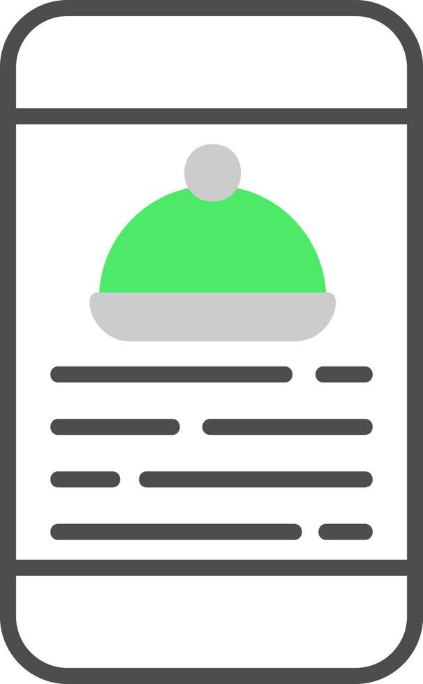 Food App Creative Icon Design vector
