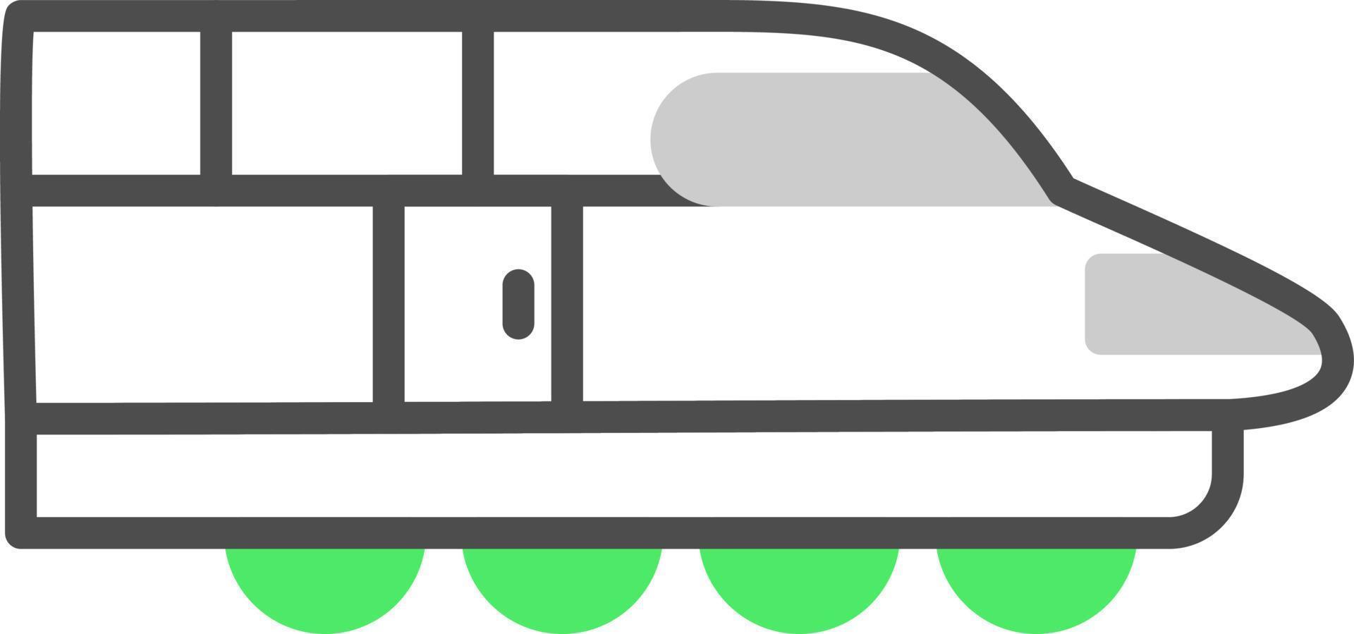 diseño de icono creativo de tren vector