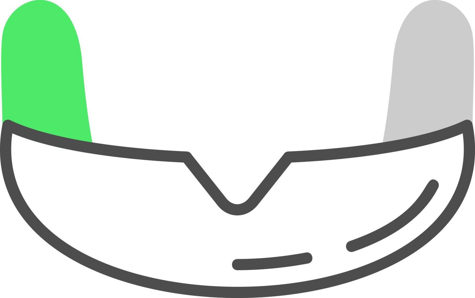 Gum Shield Creative Icon Design vector