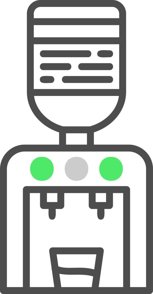 Dispenser Creative Icon Design vector