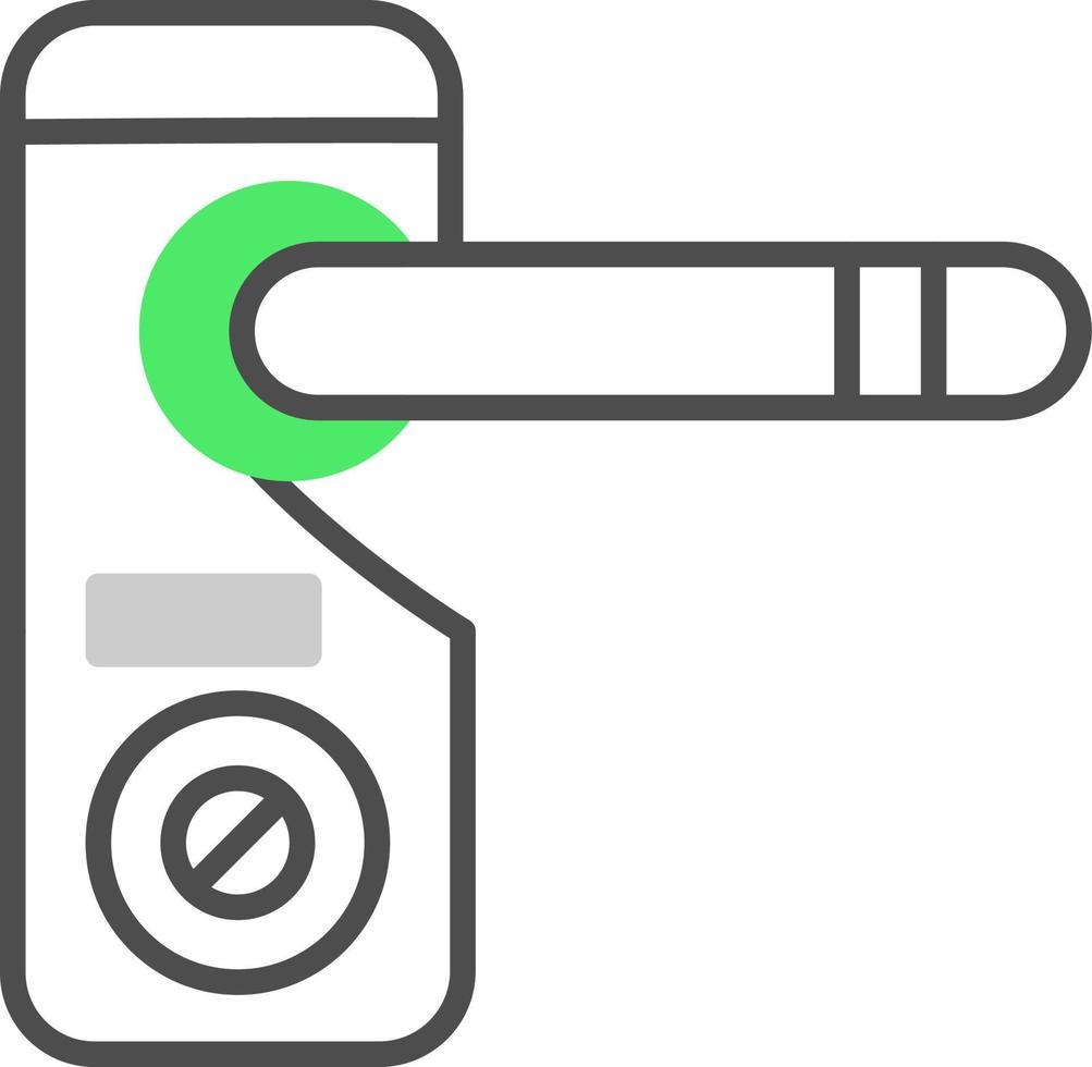 Door Hanger Creative Icon Design vector