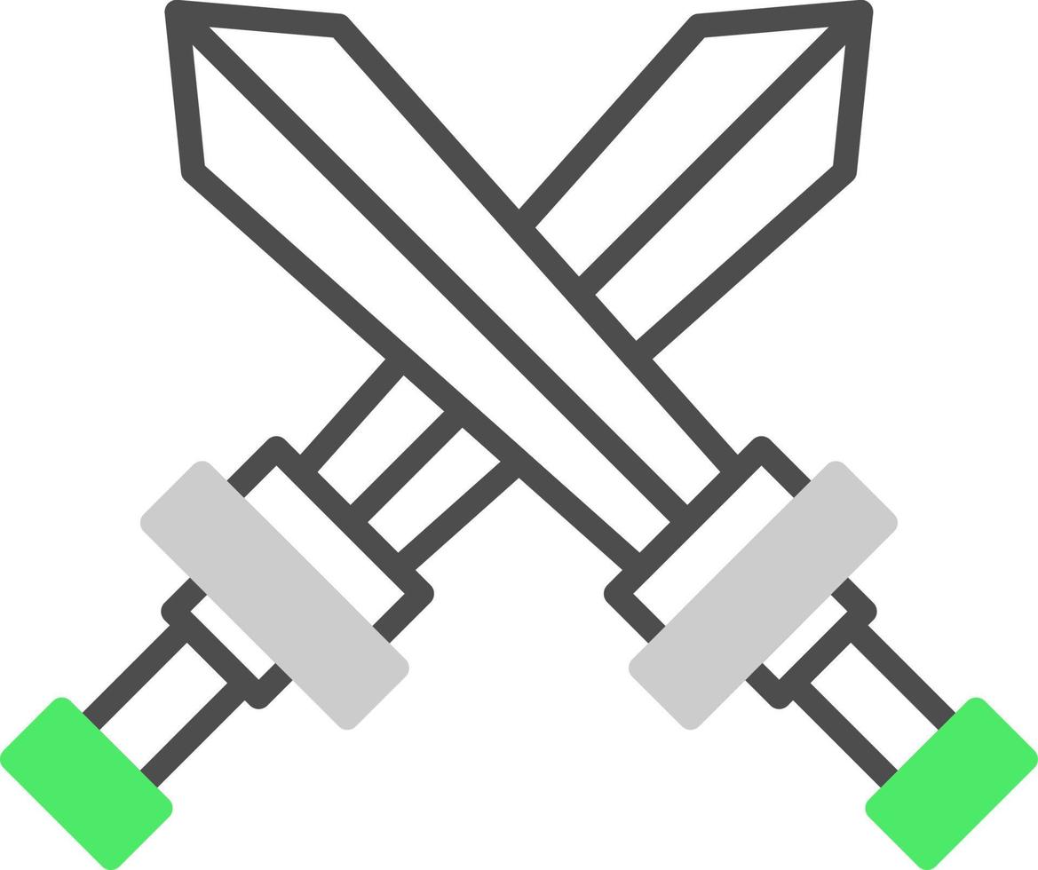 diseño de icono creativo de espada vector