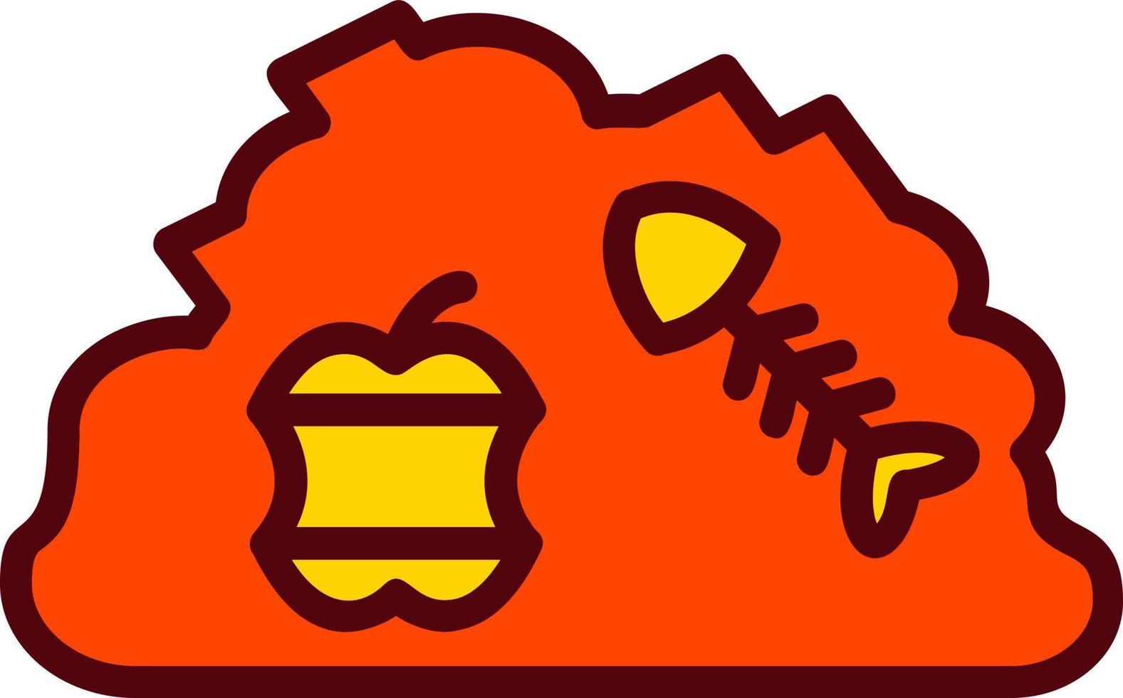 Dump Vector Icon Design