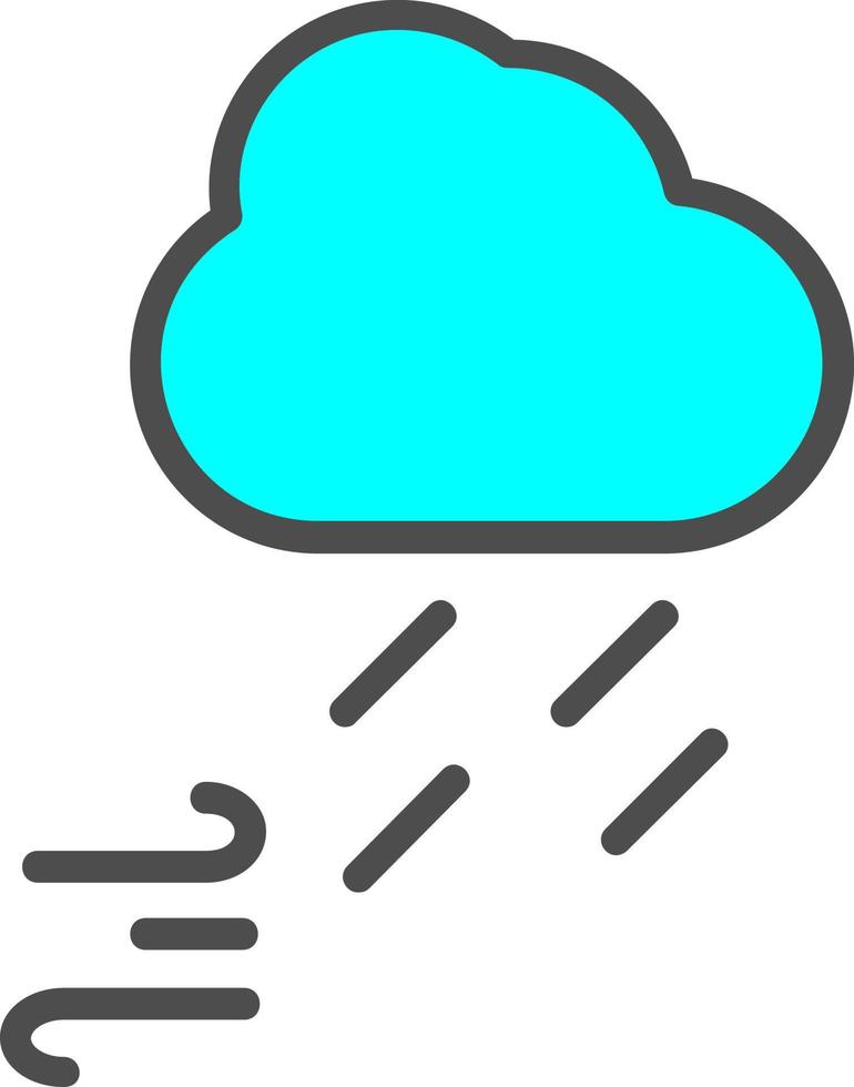 Hail Vector Icon Design