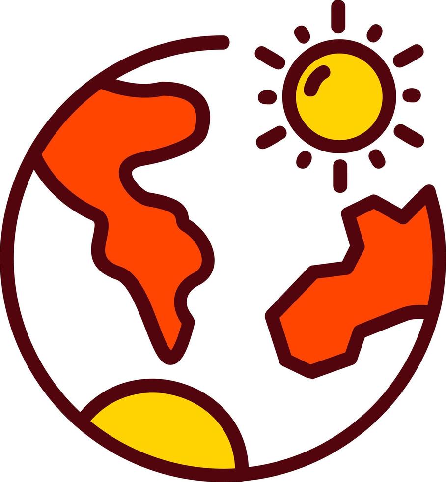 Heat Wave Vector Icon Design