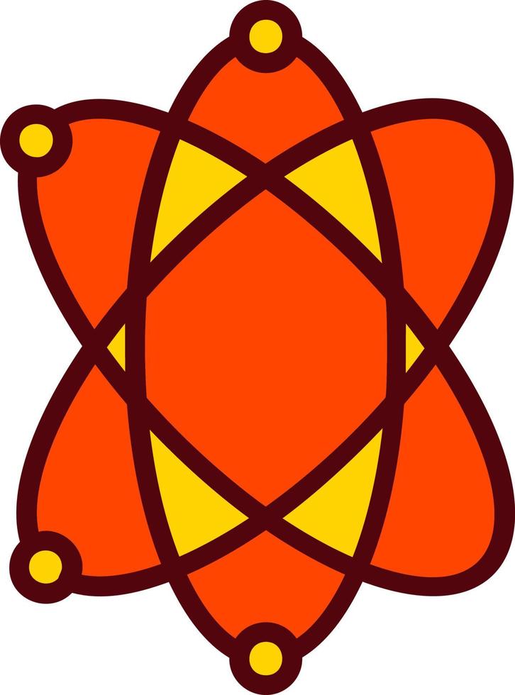 Atomic Energy Vector Icon Design