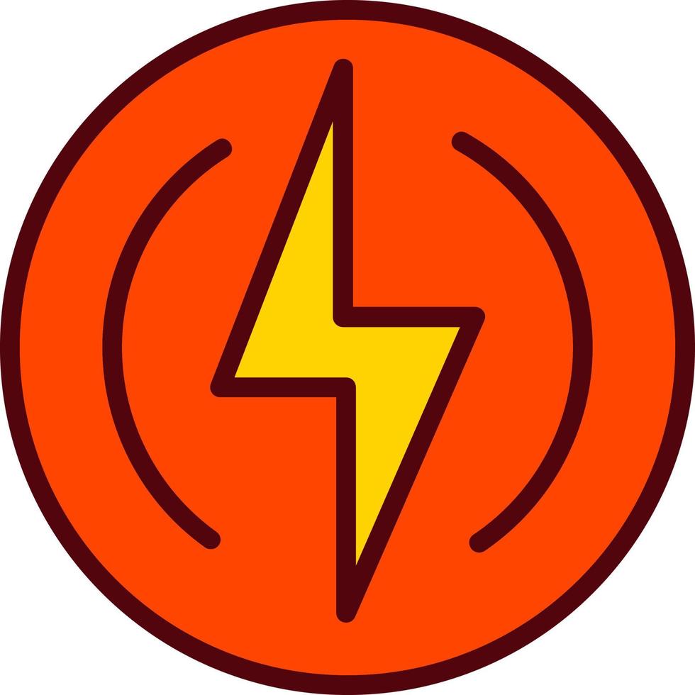 diseño de icono de vector de luz de flash