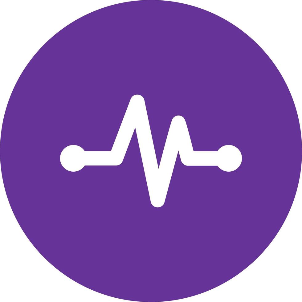 Cardiogram Vector Icon Design