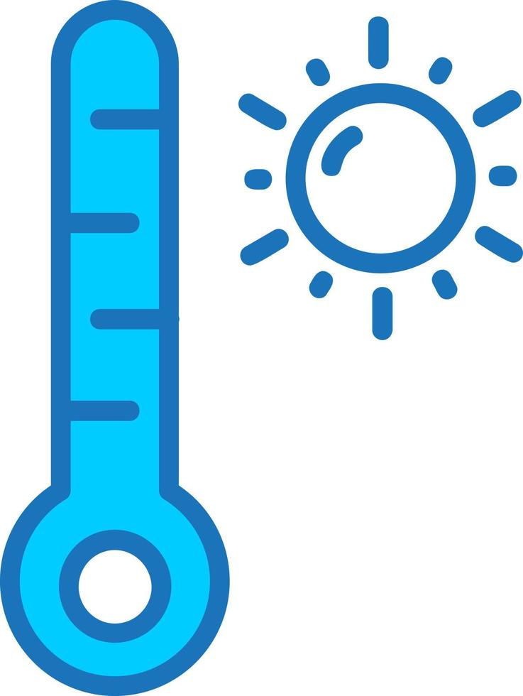 High Temperature Vector Icon Design