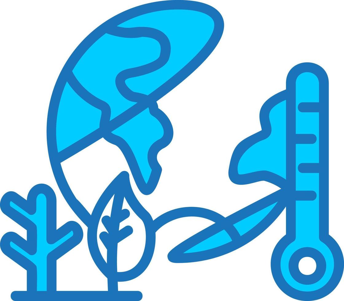 Global Warming Vector Icon Design