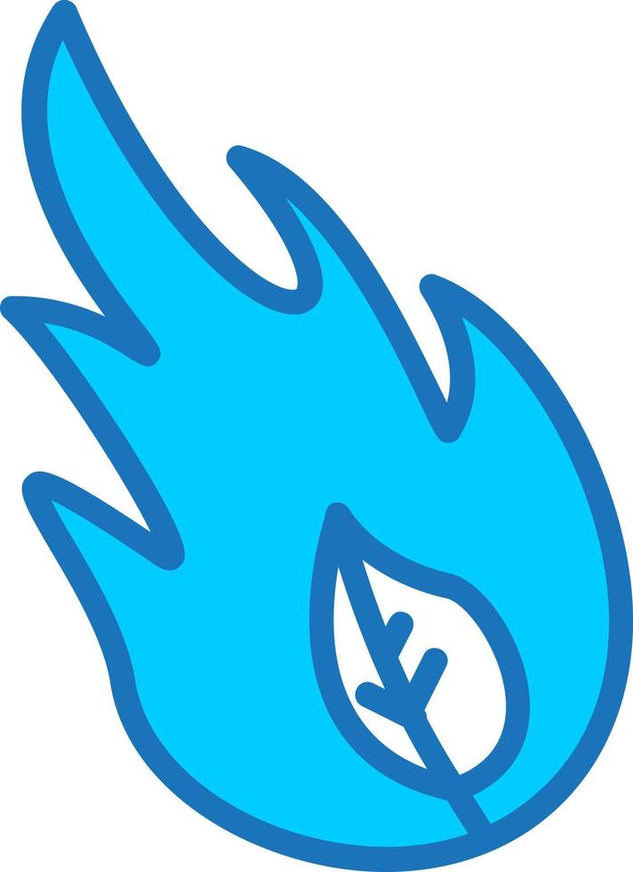 Wild Fire Vector Icon Design
