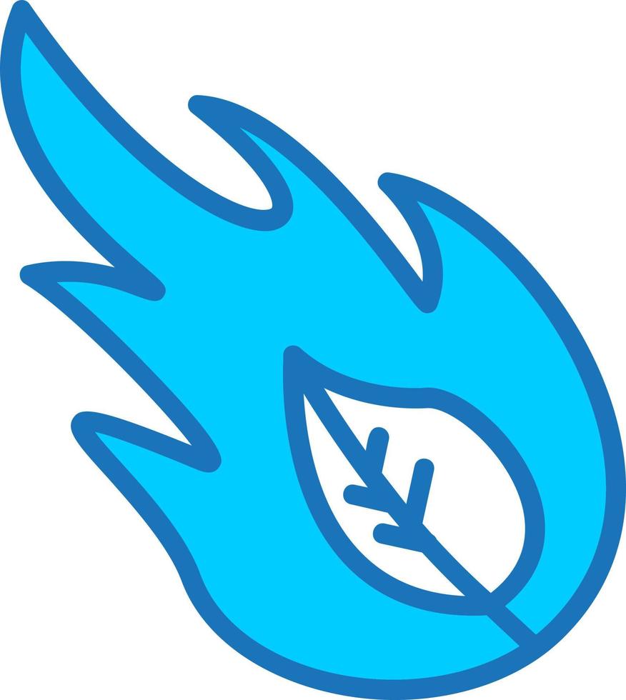 Forest fire Vector Icon Design