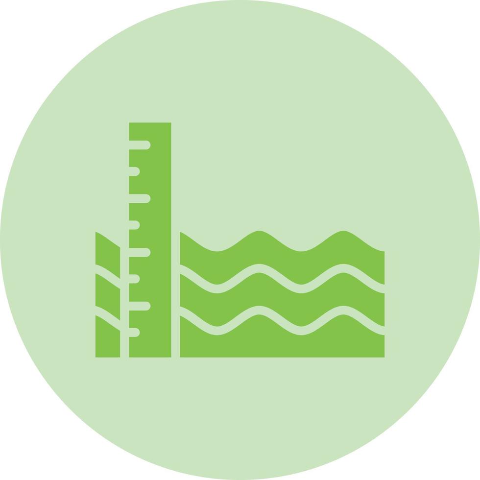 Sea level Vector Icon Design