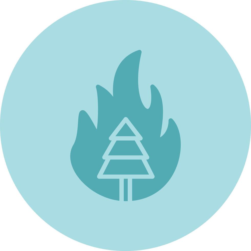 Burning Tree Vector Icon Design 15466545 Vector Art at Vecteezy